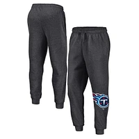 Men's Fanatics  Heather Charcoal Tennessee Titans Boost Fleece Joggers