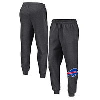 Men's Fanatics  Heather Charcoal Buffalo Bills Boost Fleece Joggers