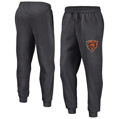 Men's Fanatics  Heather Charcoal Chicago Bears Boost Fleece Joggers