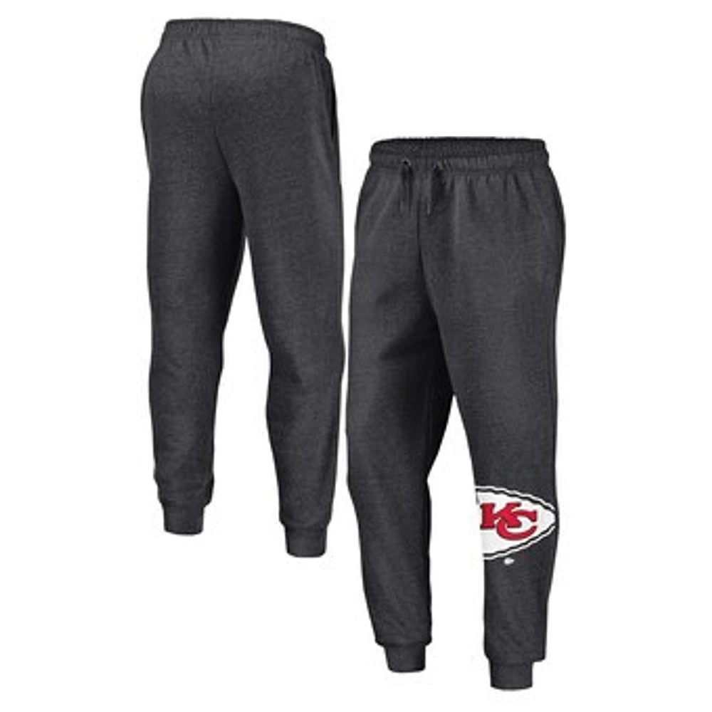 Men's Fanatics  Heather Charcoal Kansas City Chiefs Boost Fleece Joggers