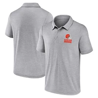 Men's Fanatics Gray Cleveland Browns Making Waves Polo