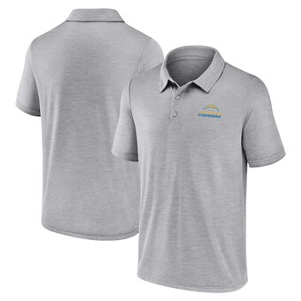 Men's Fanatics Gray Los Angeles Chargers Making Waves Polo