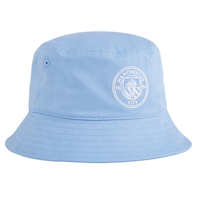 Unisex Puma Sky Blue Manchester City Essential Bucket Hat