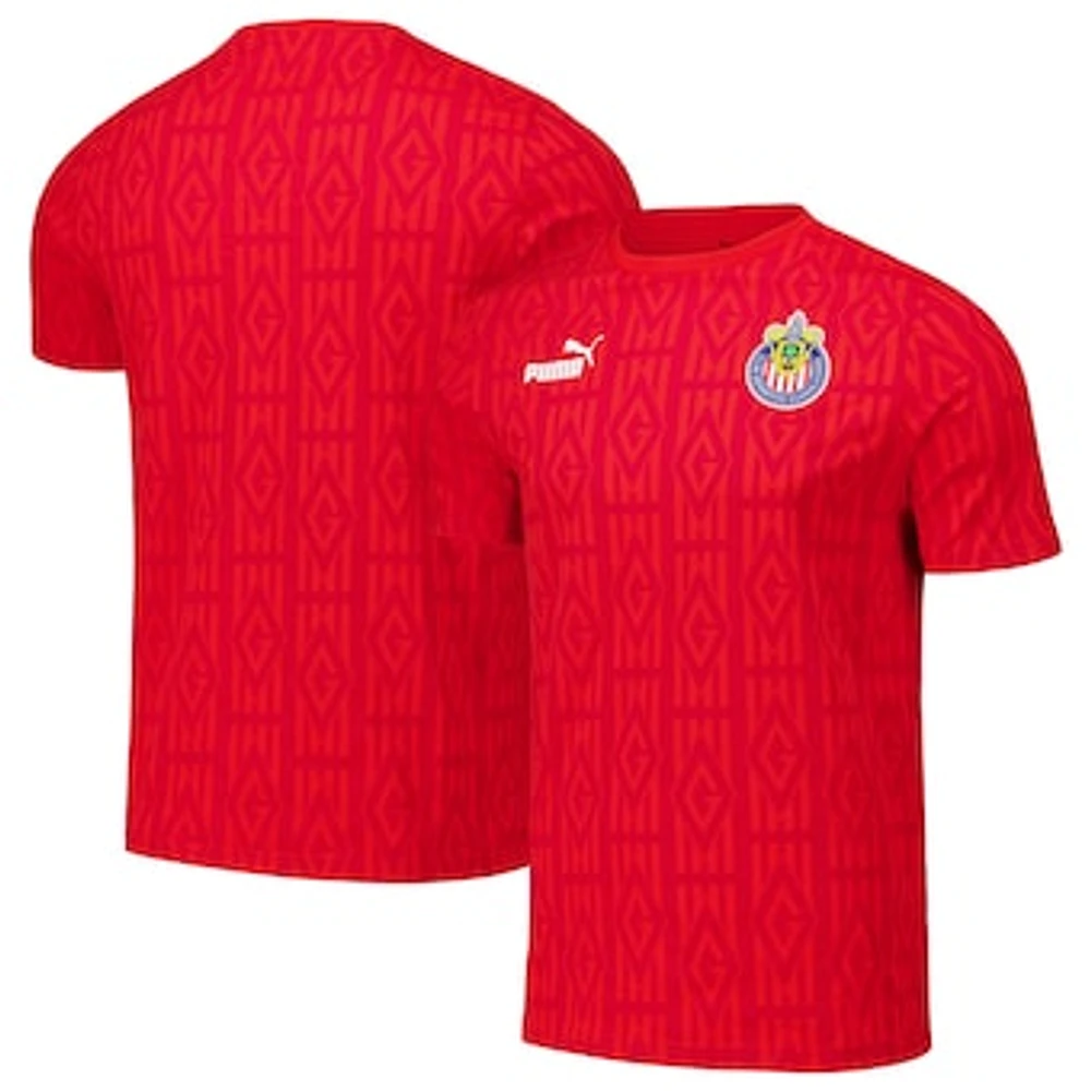 Men's Puma Red Chivas ftblCulture AOP T-Shirt