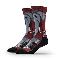 Unisex Strideline Alabama Crimson Tide Premium Mascot Crew Socks