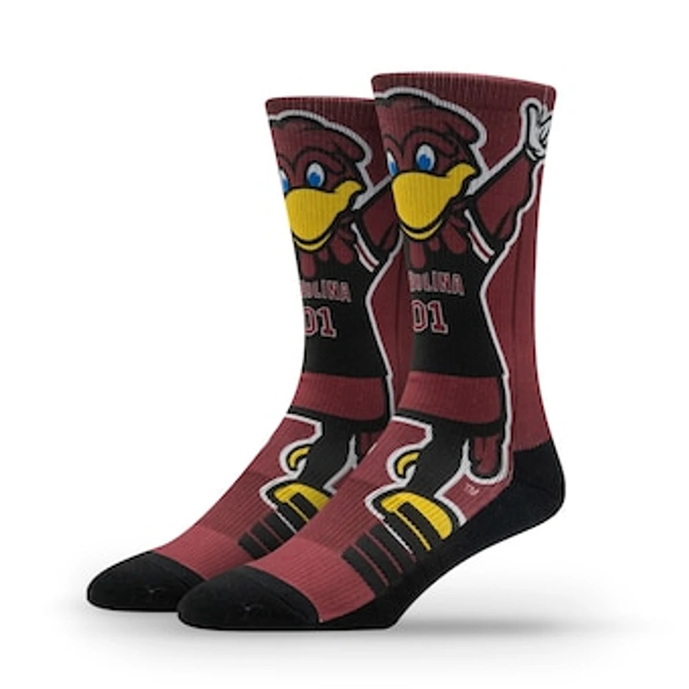 Unisex Strideline South Carolina Gamecocks Premium Mascot Crew Socks