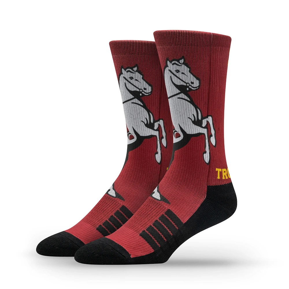 Unisex Strideline USC Trojans Premium Mascot Crew Socks