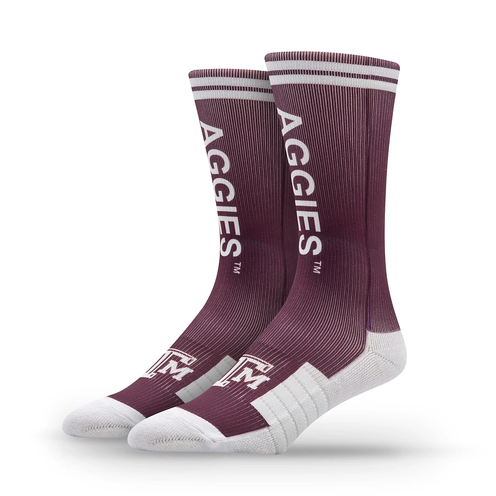 Unisex Strideline Texas A&M Aggies Premium Wordmark Crew Socks