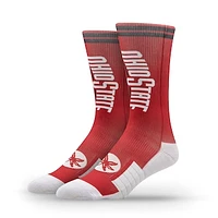 Unisex Strideline Ohio State Buckeyes Premium Wordmark Crew Socks