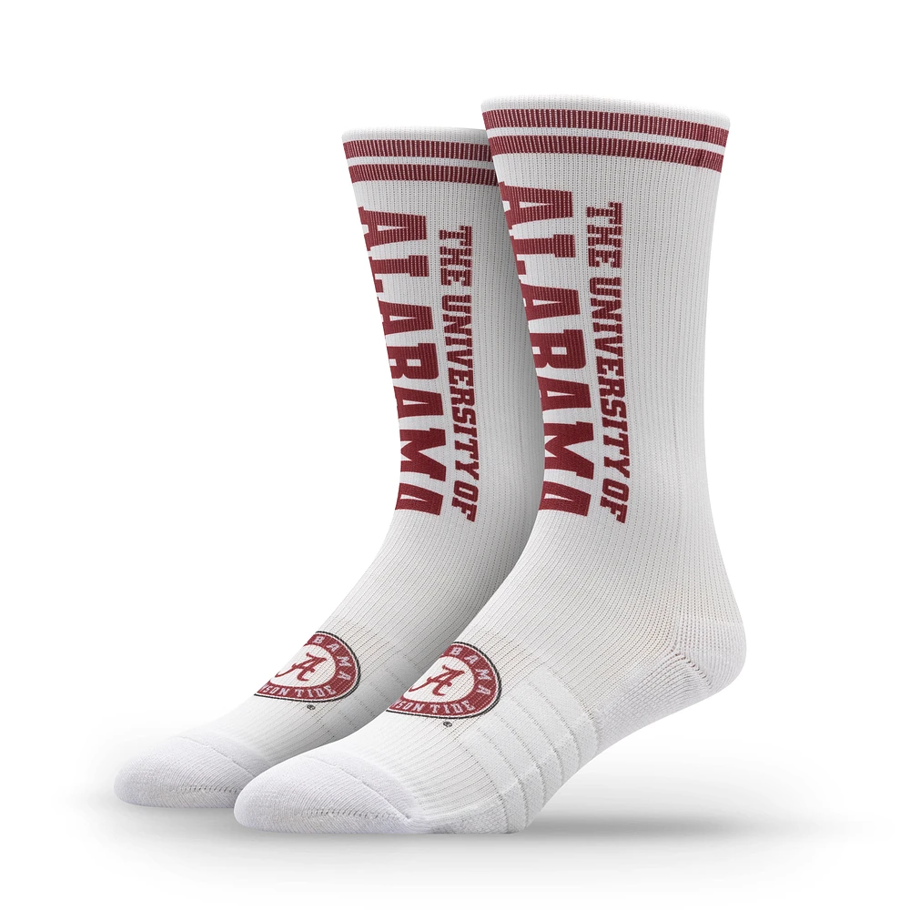 Unisex Strideline Alabama Crimson Tide Premium Wordmark Crew Socks