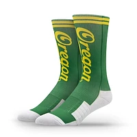 Unisex Strideline Oregon Ducks Premium Wordmark Crew Socks