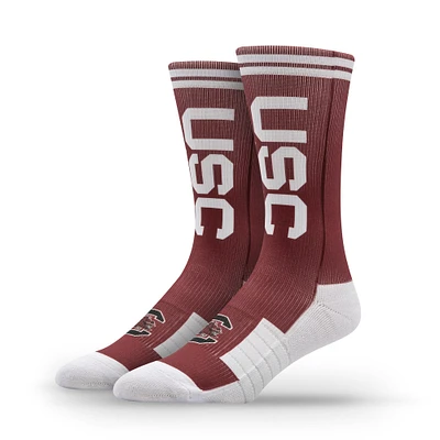 Unisex Strideline South Carolina Gamecocks Premium Wordmark Crew Socks