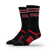 Unisex Strideline Georgia Bulldogs Premium Fan Logo Crew Socks