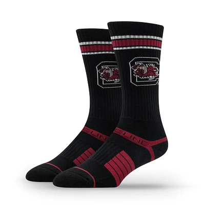 Unisex Strideline South Carolina Gamecocks Premium Fan Logo Crew Socks