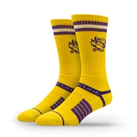 Unisex Strideline LSU Tigers Premium Fan Logo Crew Socks