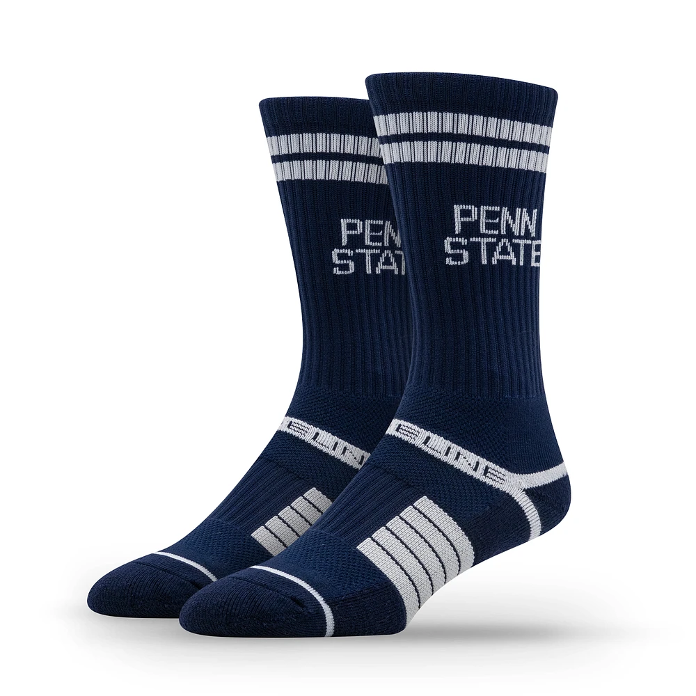 Unisex Strideline Penn State Nittany Lions Premium Fan Logo Crew Socks