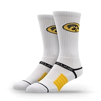 Unisex Strideline Iowa Hawkeyes Premium Primary Logo Crew Socks