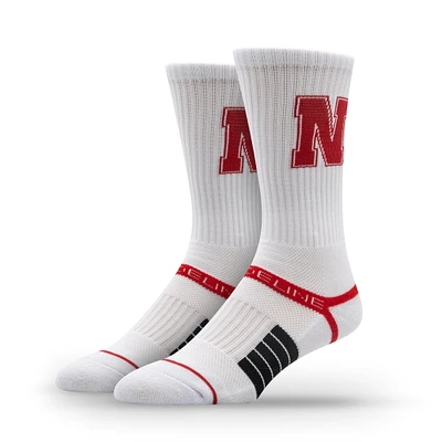 Unisex Strideline Nebraska Huskers Premium Primary Logo Crew Socks