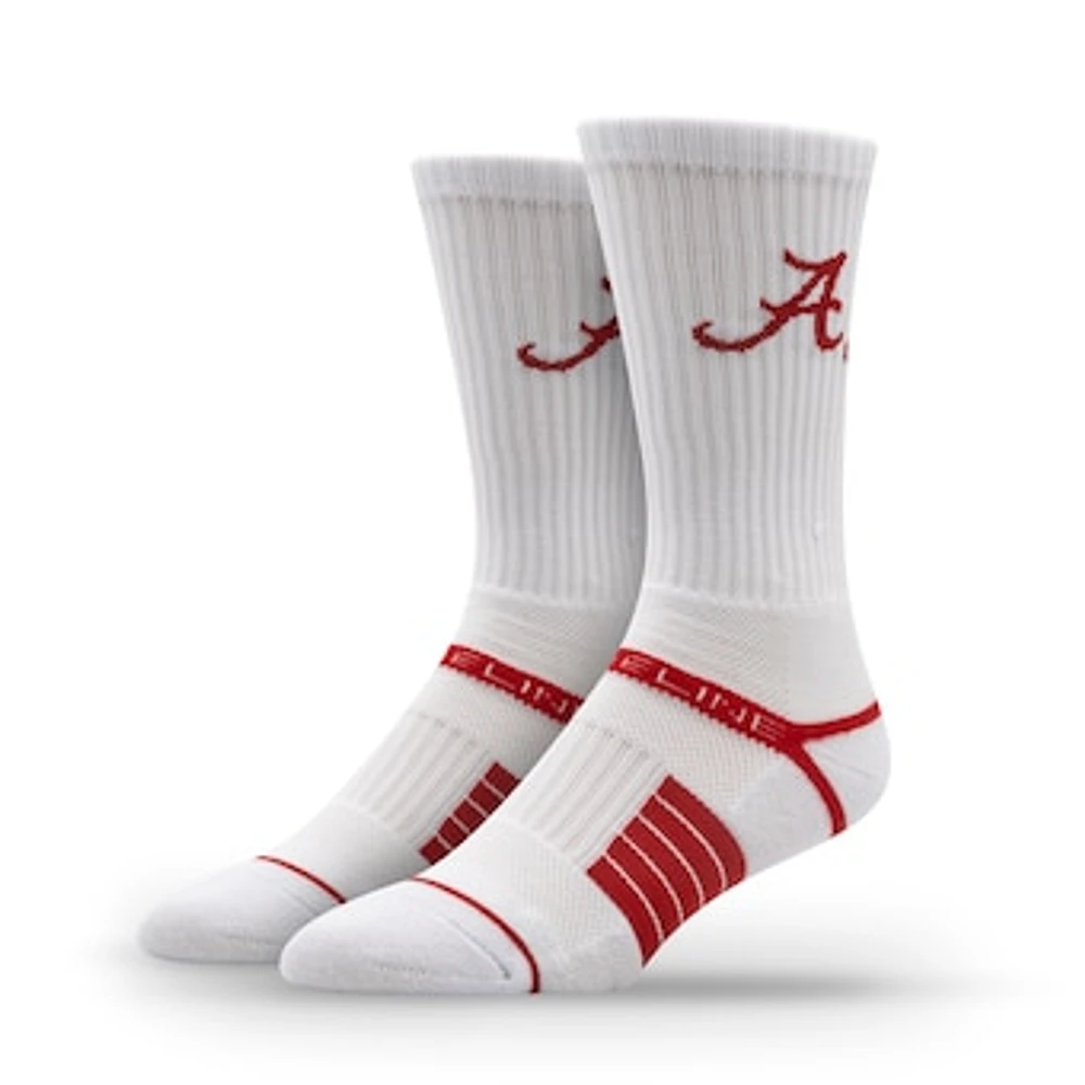 Unisex Strideline Alabama Crimson Tide Premium Primary Logo Crew Socks