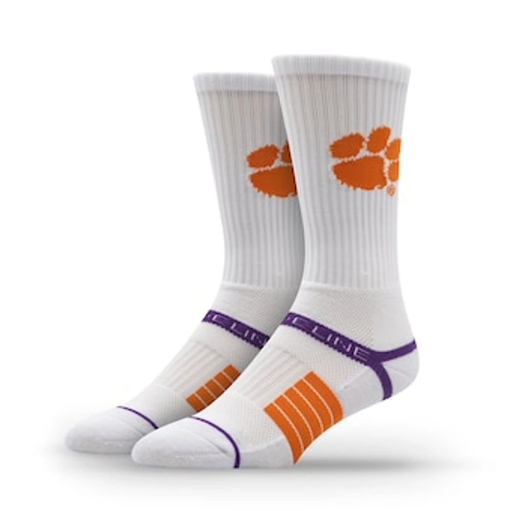 Unisex Strideline Clemson Tigers Premium Primary Logo Crew Socks