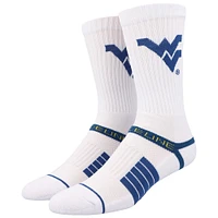 Unisex Strideline West Virginia Mountaineers Premium 70's Bedding Crew Socks