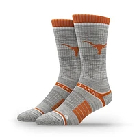 Unisex Strideline Texas Longhorns Premium Wool Knit Crew Socks