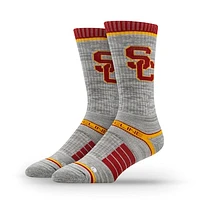 Unisex Strideline USC Trojans Premium Wool Knit Crew Socks