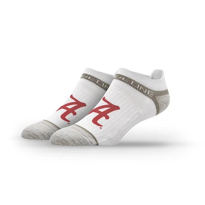 Strideline Alabama Crimson Tide Primary Logo Premium No Show Socks