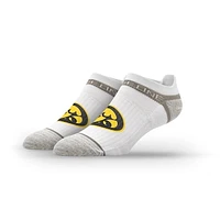 Strideline Iowa Hawkeyes Primary Logo Premium No Show Socks