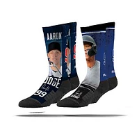 Unisex Strideline Aaron Judge  New York Yankees Premium 2-Pack Full Slub Crew Socks