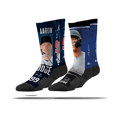 Unisex Strideline Aaron Judge  New York Yankees Premium 2-Pack Full Slub Crew Socks