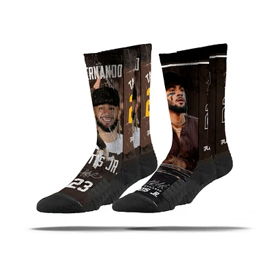 Unisex Strideline Fernando Tatis Jr.  San Diego Padres Premium 2-Pack Full Slub Crew Socks