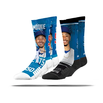 Unisex Strideline Mookie Betts  Los Angeles Dodgers Premium 2-Pack Full Slub Crew Socks