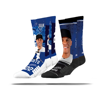 Unisex Strideline Juan Soto  New York Yankees Premium 2-Pack Full Slub Crew Socks