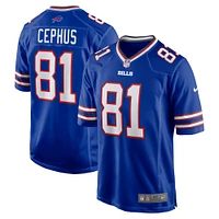 Men's Nike Quintez Cephus  Royal Buffalo Bills Team Game Jersey