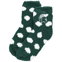 Youth ZooZatz Michigan State Spartans Dot Crew Socks