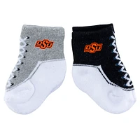 Infant ZooZatz Oklahoma State Cowboys Shoe Two-Pack Socks