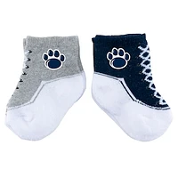 Infant ZooZatz Penn State Nittany Lions Shoe Two-Pack Socks