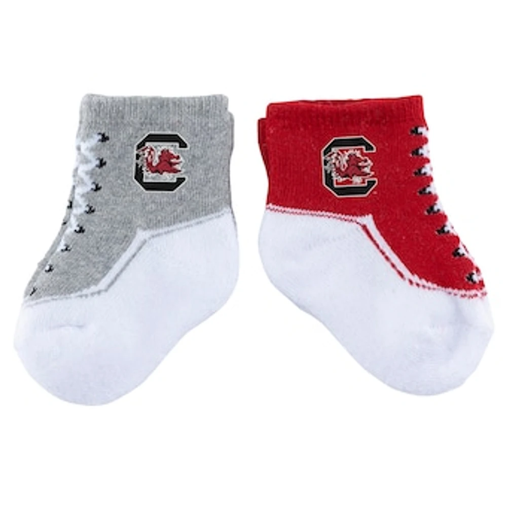 Infant ZooZatz South Carolina Gamecocks Shoe Two-Pack Socks