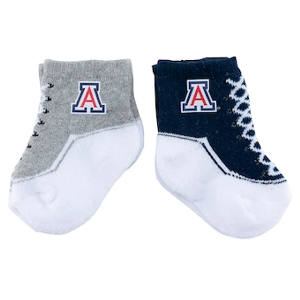 Infant ZooZatz Arizona Wildcats Shoe Two-Pack Socks