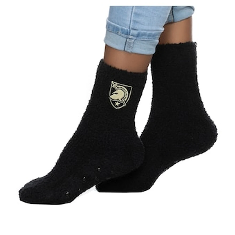 Women's ZooZatz Army Black Knights Fuzzy Crew Socks