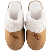 Women's ZooZatz Florida State Seminoles Faux Fur Slippers