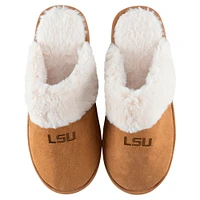 Women's ZooZatz LSU Tigers Faux Fur Slippers