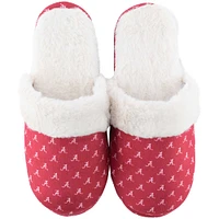 Women's ZooZatz Alabama Crimson Tide Faux Fur Slippers