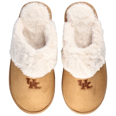 Women's ZooZatz Kentucky Wildcats Faux Fur Slippers