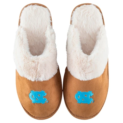 Women's ZooZatz North Carolina Tar Heels Faux Fur Slippers