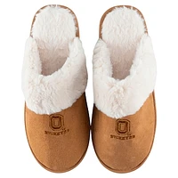 Women's ZooZatz Ohio State Buckeyes Faux Fur Slippers