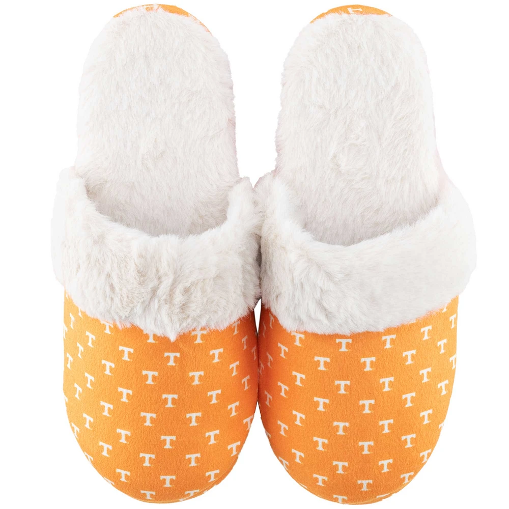 Women's ZooZatz Tennessee Volunteers Faux Fur Slippers