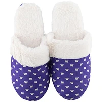 Women's ZooZatz Washington Huskies Faux Fur Slippers