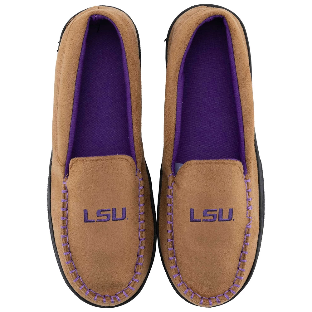 Men's ZooZatz LSU Tigers Moccasin Slippers